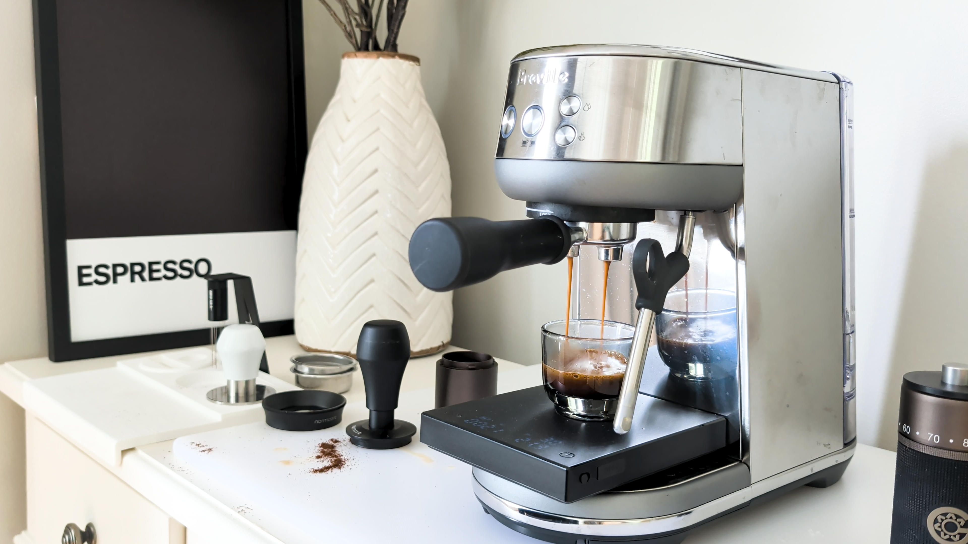 Workflow using the breville bambino