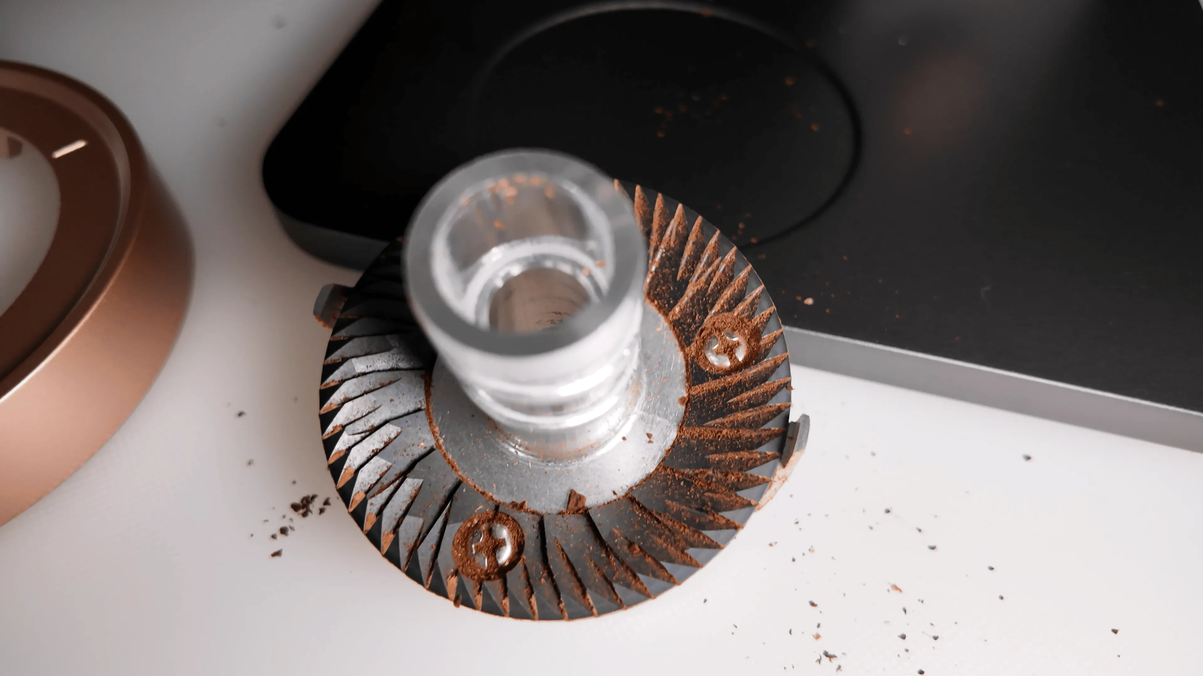 Removed burrs